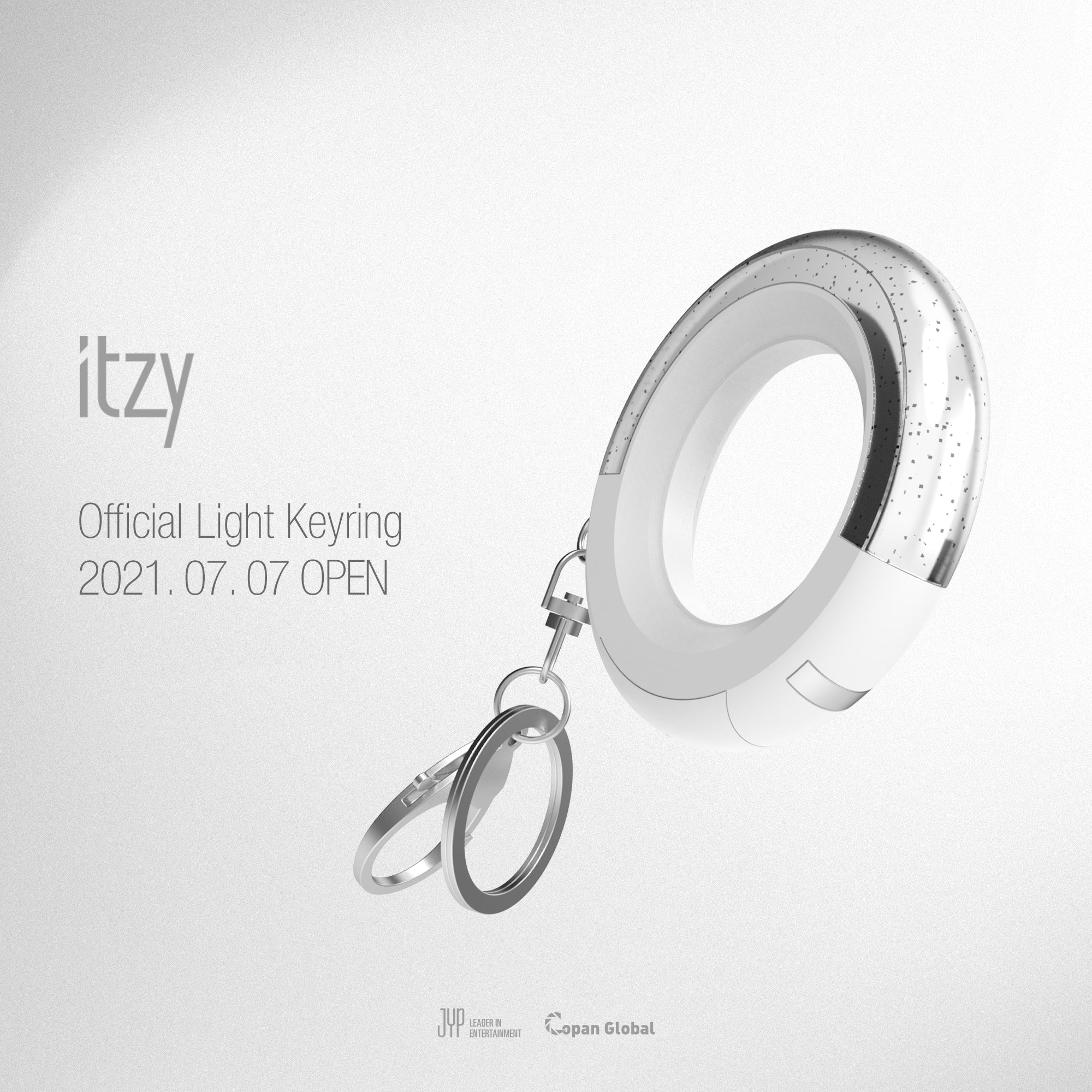 Itzy Official Light Keyring