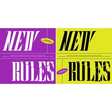 Weki Meki 4th Mini Album - New Rules