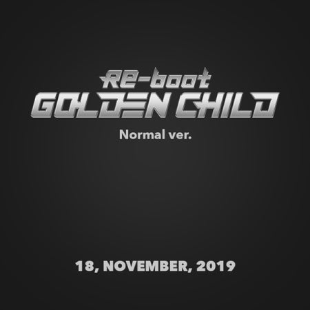 Golden Child 1st Album - Re-boot (Normal Version)