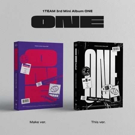 1Team 3rd Mini Album - One
