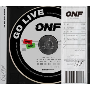 ONF 4th Mini Album - Go Live