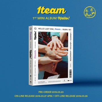 1Team 1st Mini Album - Hello!
