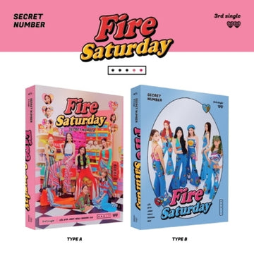 Secret Number 3rd Single Album - Fire Saturday (Standard Edition)