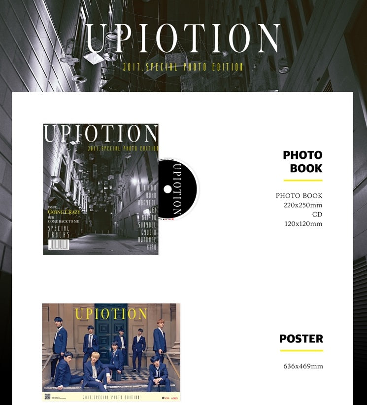 UP10TION - Up10tion 2017 Special Photo Edition