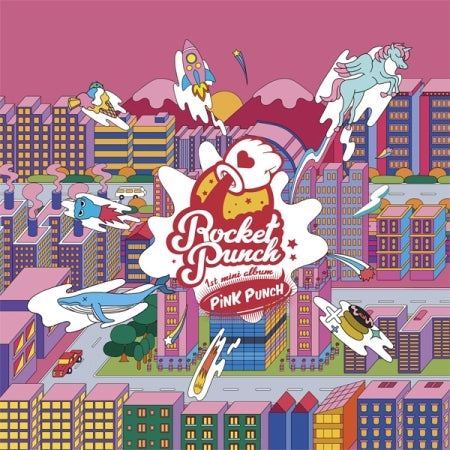 Rocket Punch 1st Mini Album - Pink Punch