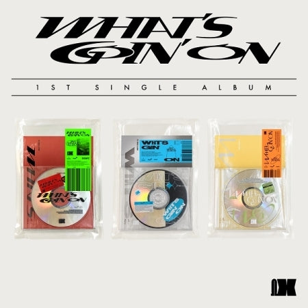 Omega X 1st Single Album - What's Goin' On