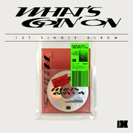Omega X 1st Single Album - What&#39;s Goin&#39; On