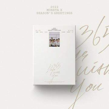 Monsta X 2022 Season's Greetings [Desk Calendar Package]