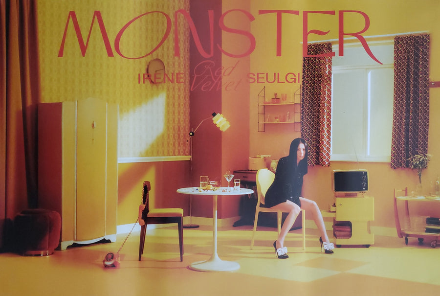 IRENE & SEULGI 1st Mini Album Monster (Middle Note Version) Official Poster - Photo Concept Seulgi