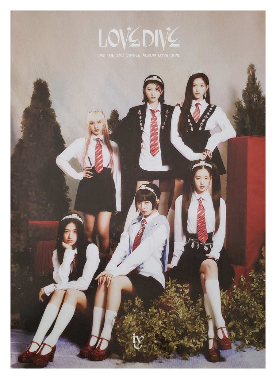 IVE 2nd Single Album Love Dive Official Poster - Photo Concept 2