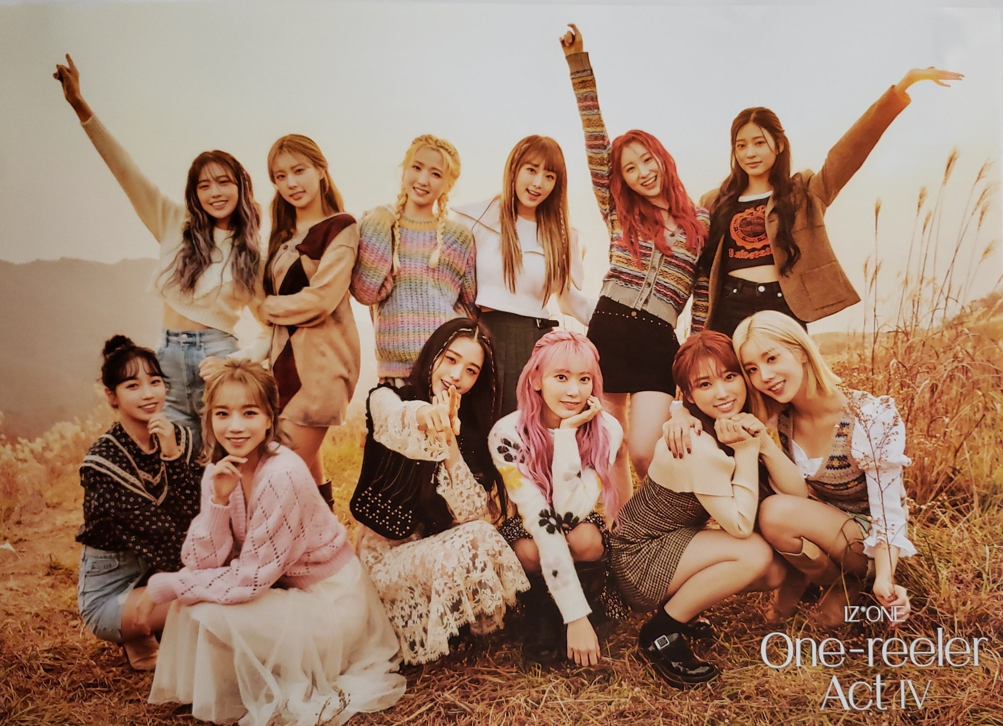 IZ*ONE 4th Mini Album One-reeler Act Ⅳ Official Poster - Photo Concept Scene 