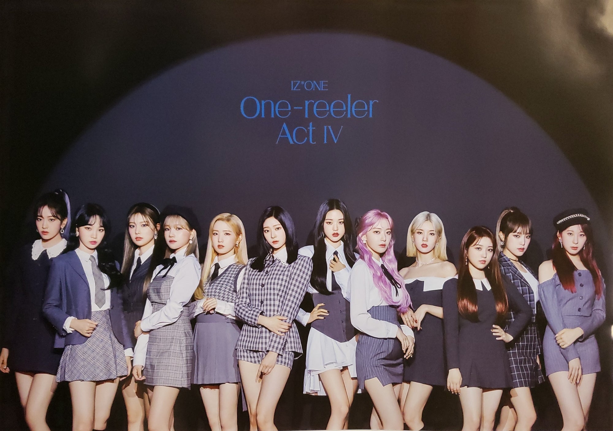IZ*ONE 4th Mini Album One-reeler Act Ⅳ Official Poster - Photo Concept Scene 