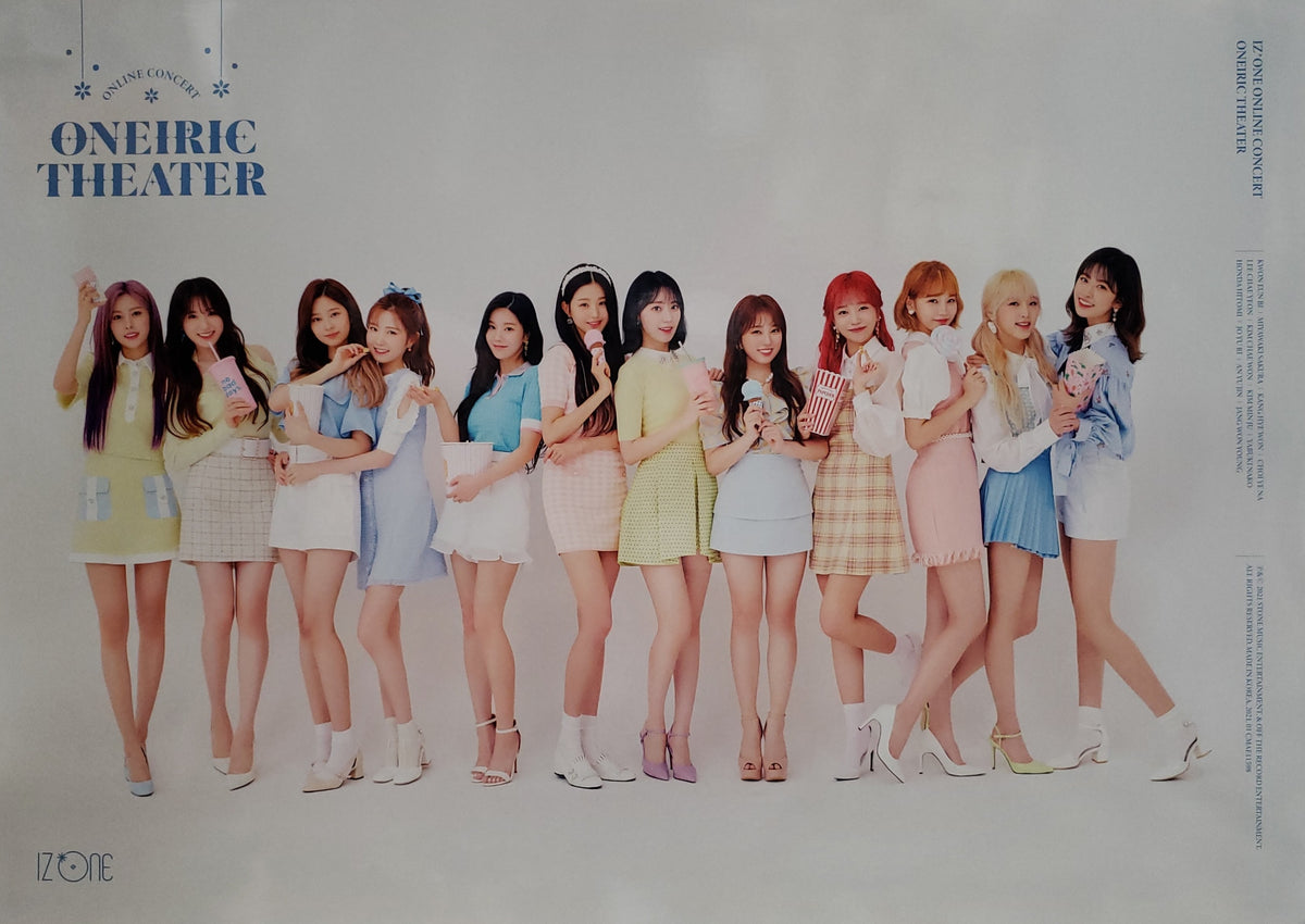 IZ*ONE Online Concert [ONEIRIC THEATER] KiT Video Official Poster 