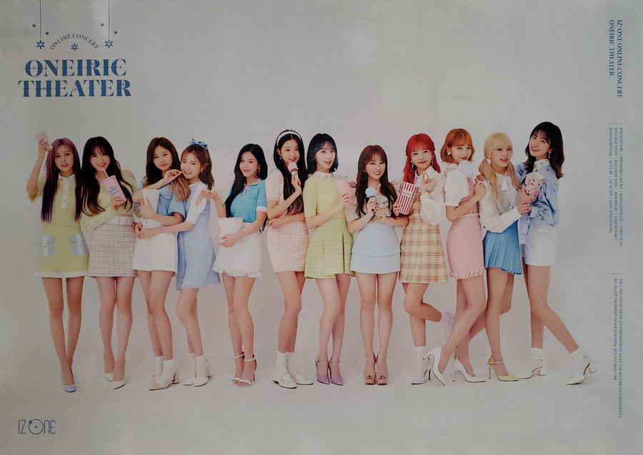 IZ*ONE Online Concert [ONEIRIC THEATER] KiT Video Official Poster - Photo Concept 1