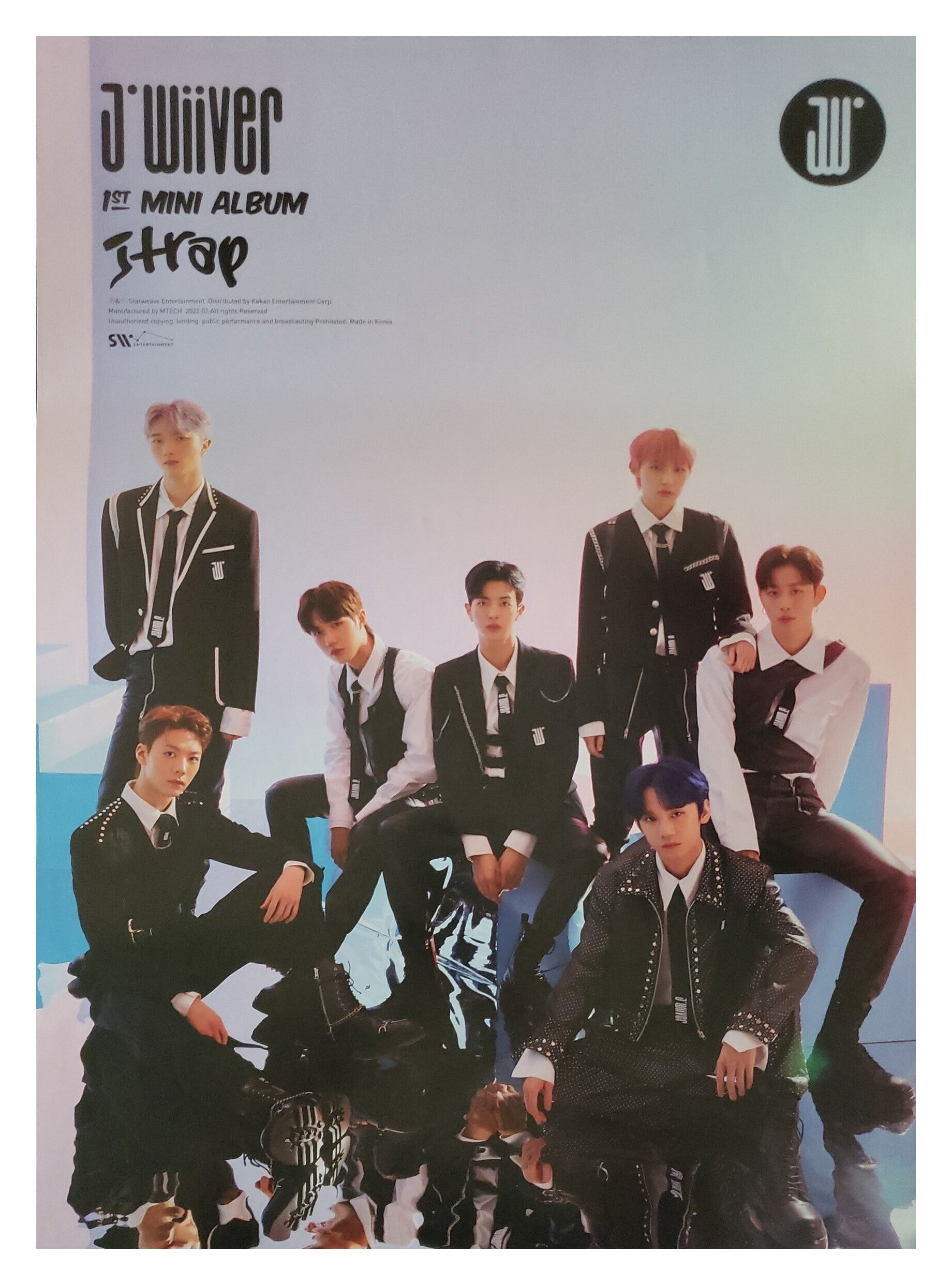 JWiiver 1st Mini Album Jtrap Official Poster - Photo Concept 1 – Choice ...