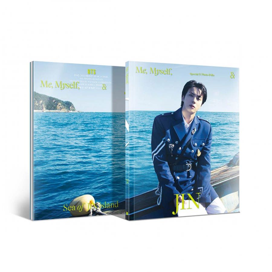 Jin Special 8 Photo-Folio Me, Myself, and Jin 'Sea of Jin island'