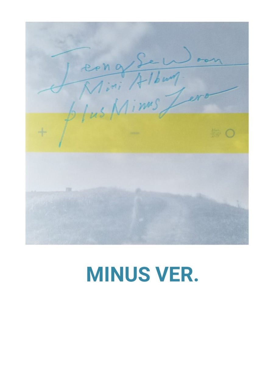 Jeong Sewoon 3rd Mini Album - ±0