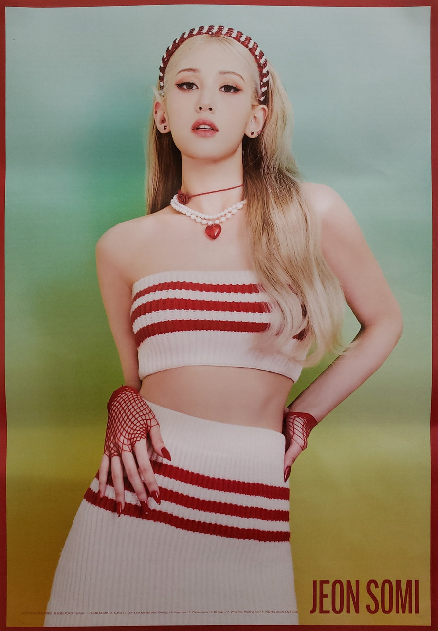 Jeon Somi 1st Album XOXO Official Poster - Photo Concept X