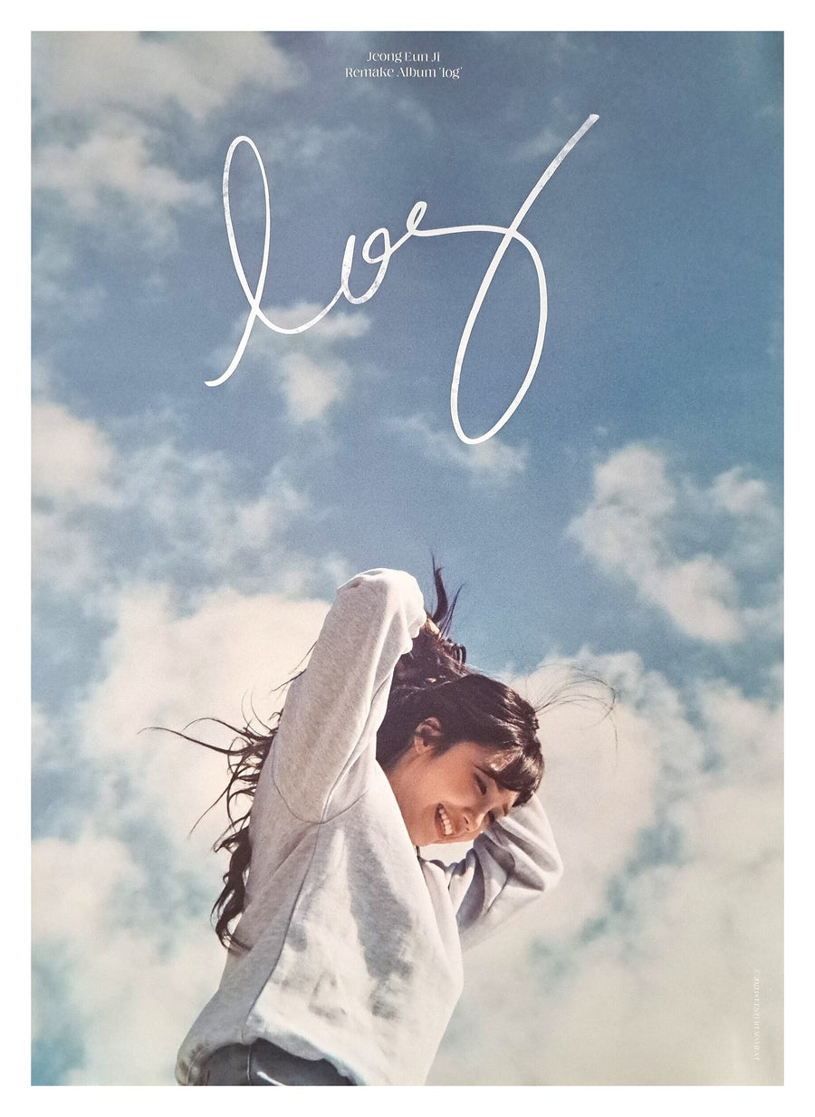 Jeong Eun Ji Remake Album log Official Poster - Photo Concept Daily Log