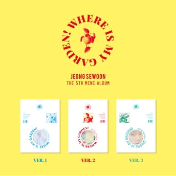 Jeong Sewoon 5th Mini Album - Where is my Garden!