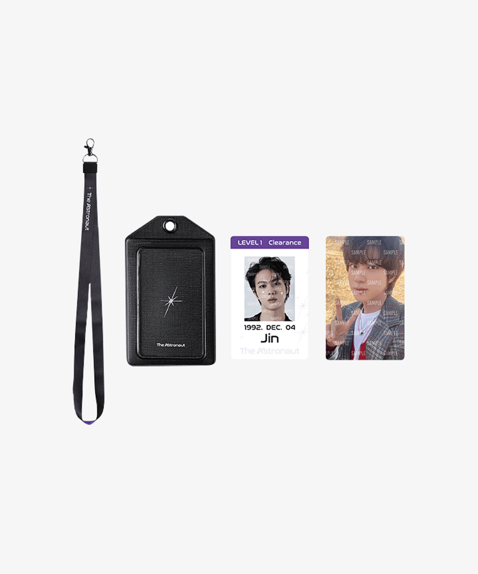 Jin The Astronaut Official Merchandise - ID Card Holder Set – Choice ...