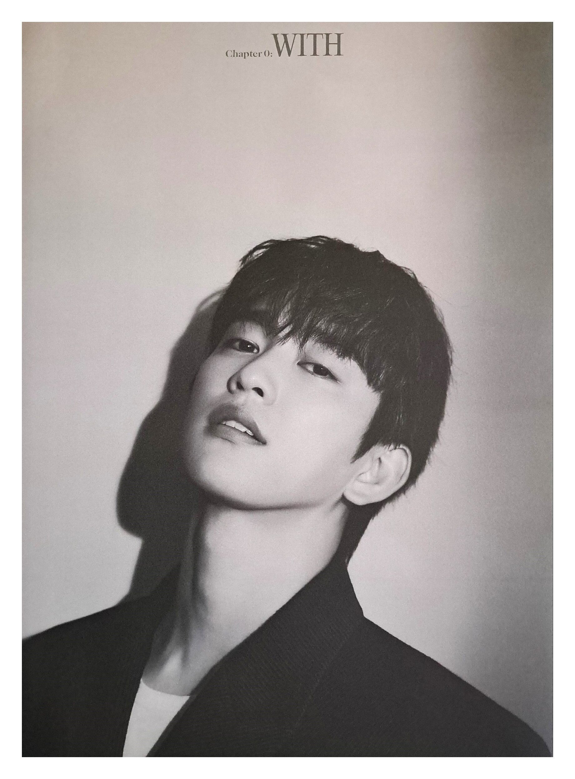 Park Jinyoung 1st Album Chapter 0: WITH Official Poster - Photo Concept Me