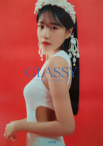 Joyuri 1st Single Album Glassy Official Poster - Photo Concept 1