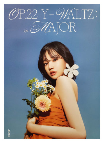 Jo Yuri 1st Mini Album Op.22 Y-Waltz : in Major (Andante Ver.) Official Poster - Photo Concept 2