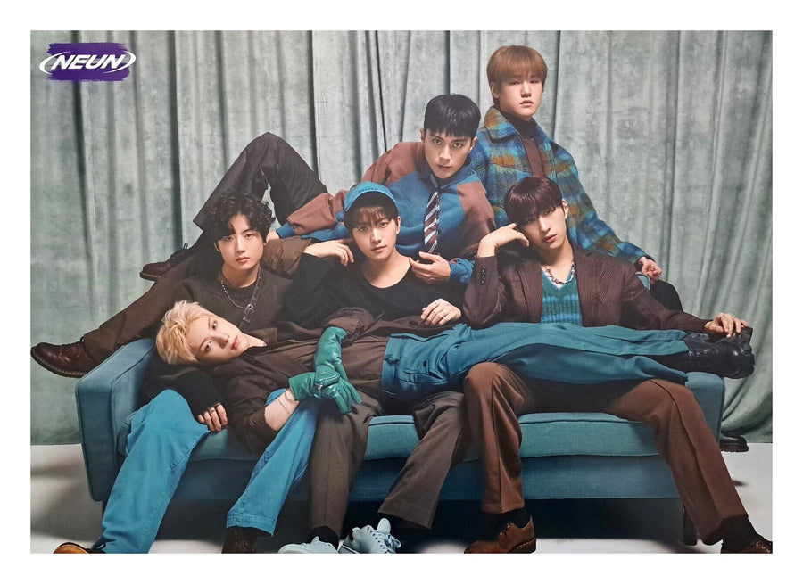 Just B 3rd Mini Album Neun Official Poster - Photo Concept Similar