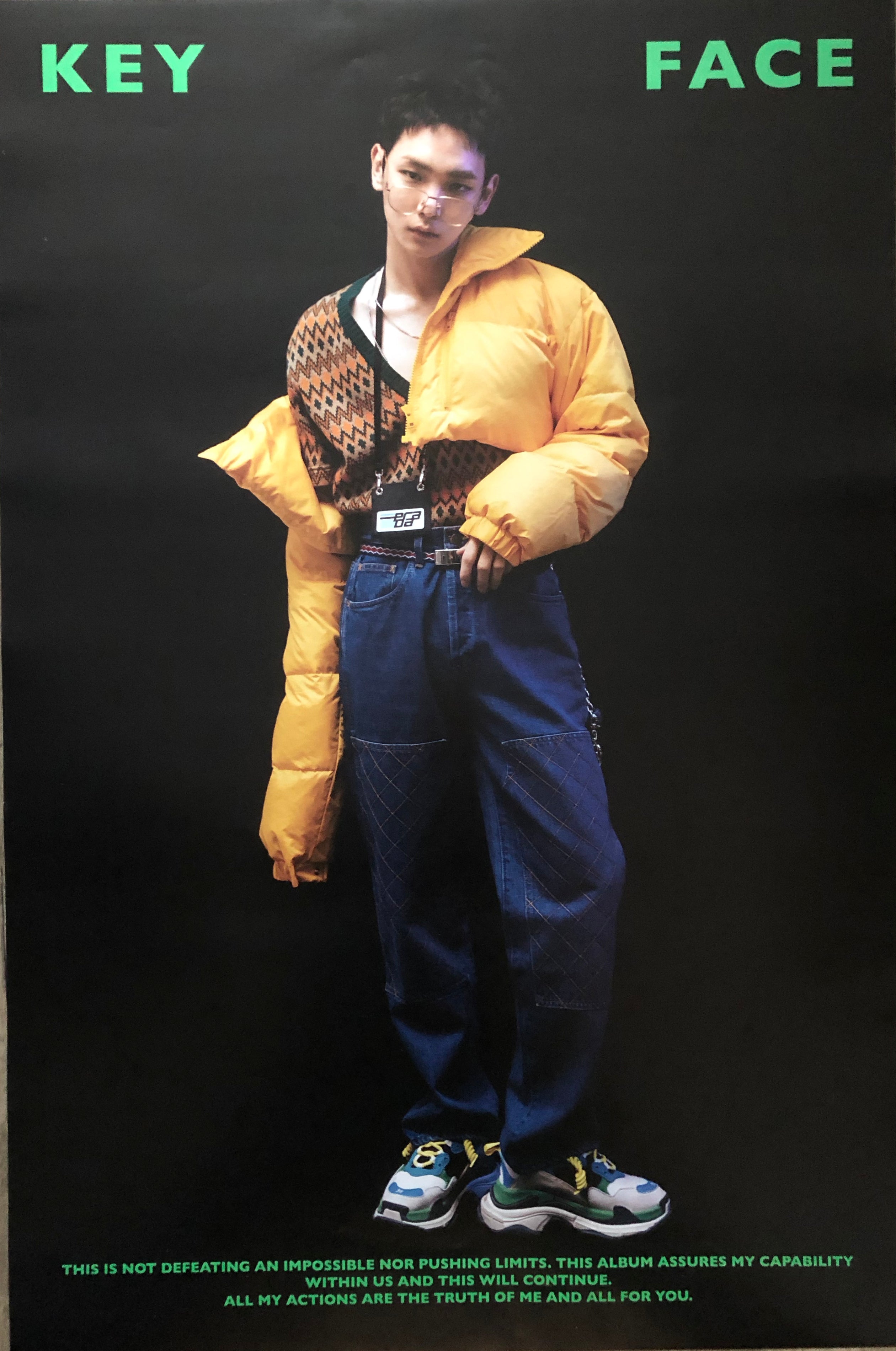 Key 1st Album Face Official Poster - Photo Concept 2 – Choice Music LA