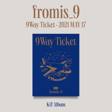 Fromis_9 2nd Single Album - 9 Way Ticket Air-Kit