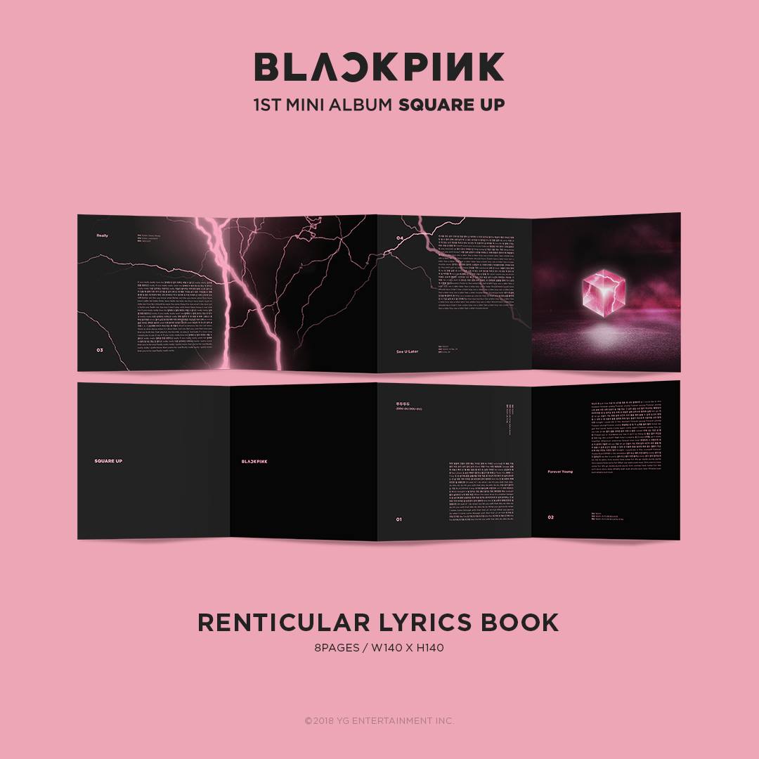 Blackpink 1st Mini Album - Square Up