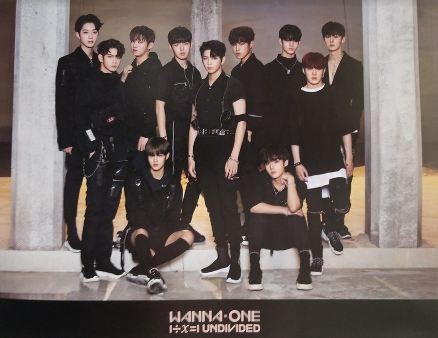 Wanna One Special Album 1÷Χ=1 (UNDIVIDED) Official Poster - Photo Concept Wanna One