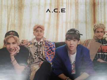 A.C.E Repackage Album Adventures in Wonderland Official Poster - Photo Concept Night B