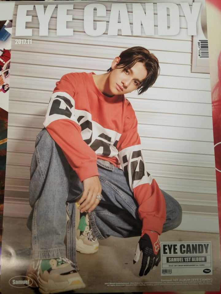 Samuel 1st Album EYE CANDY Official Poster - Photo Concept 1