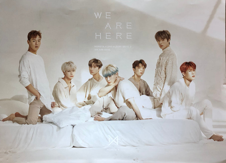 Monsta X 2nd Album Take.2 [We Are Here] Official Poster - Photo Concept 4