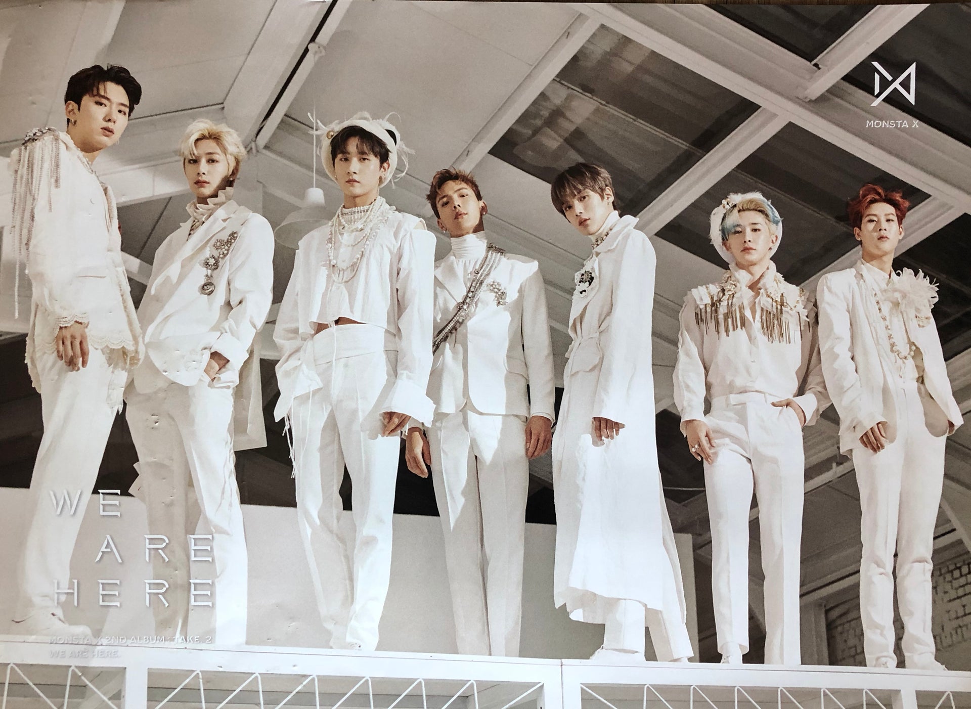 Monsta X 2nd Album Take.2 [We Are Here] Official Poster - Photo