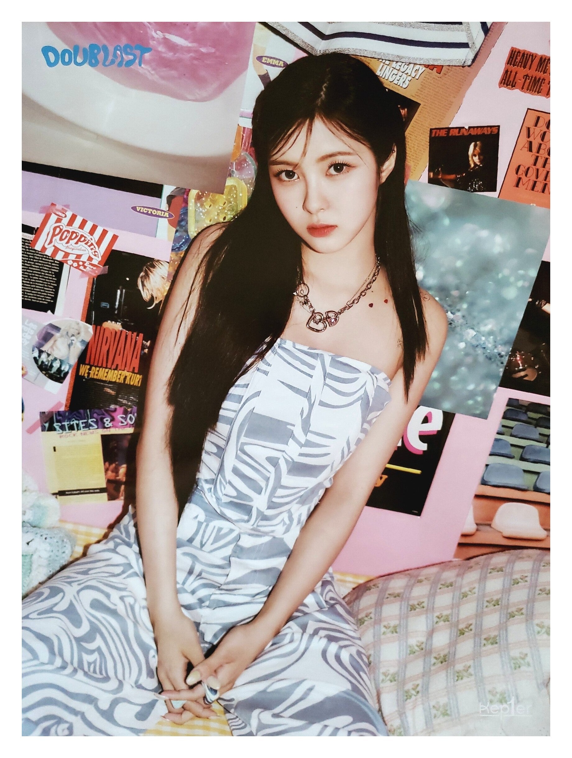 Kep1er 2nd Mini Album Doublast Official Poster - Photo Concept Dayeon