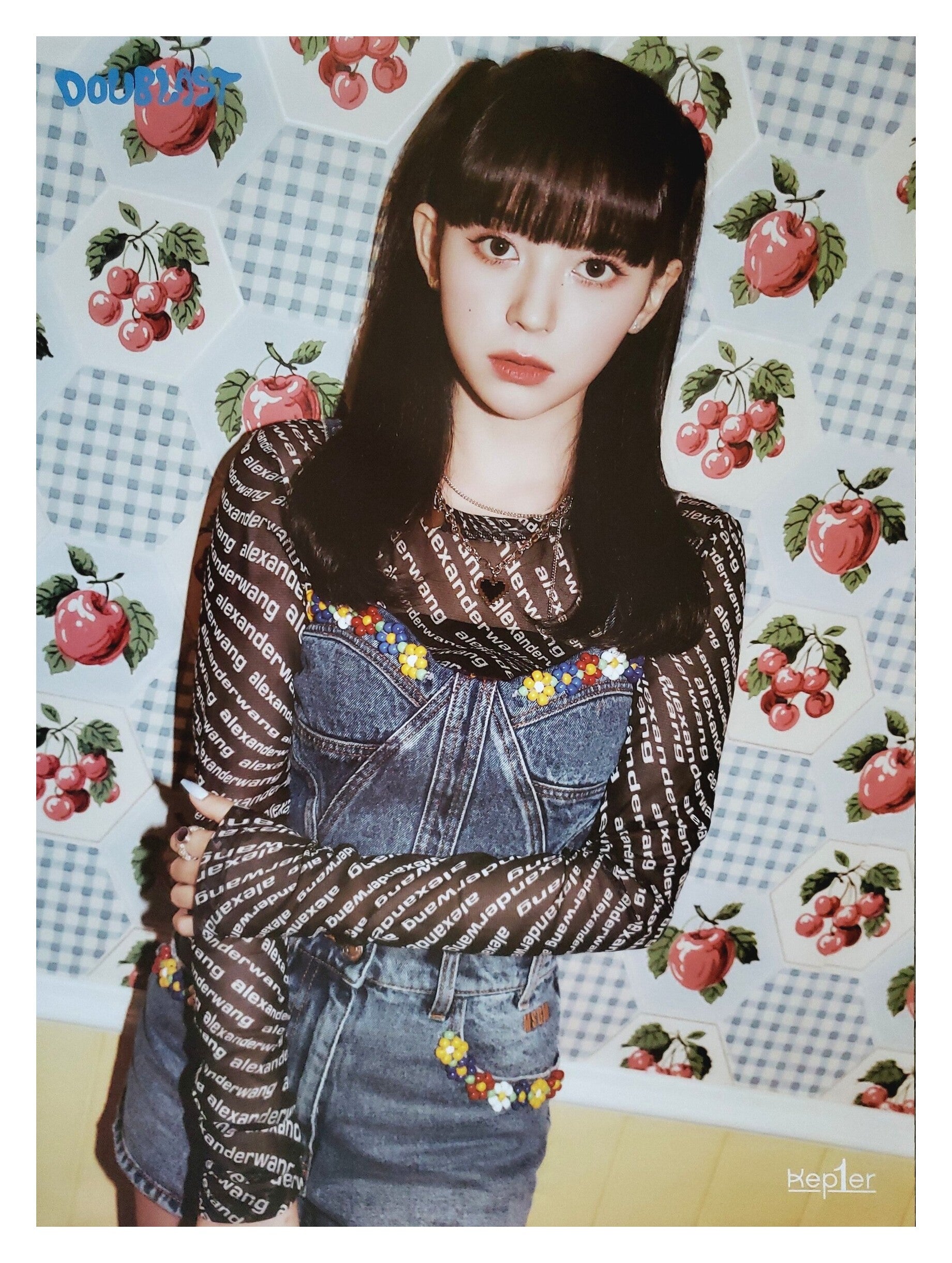 Kep1er 2nd Mini Album Doublast Official Poster - Photo Concept Mashiro