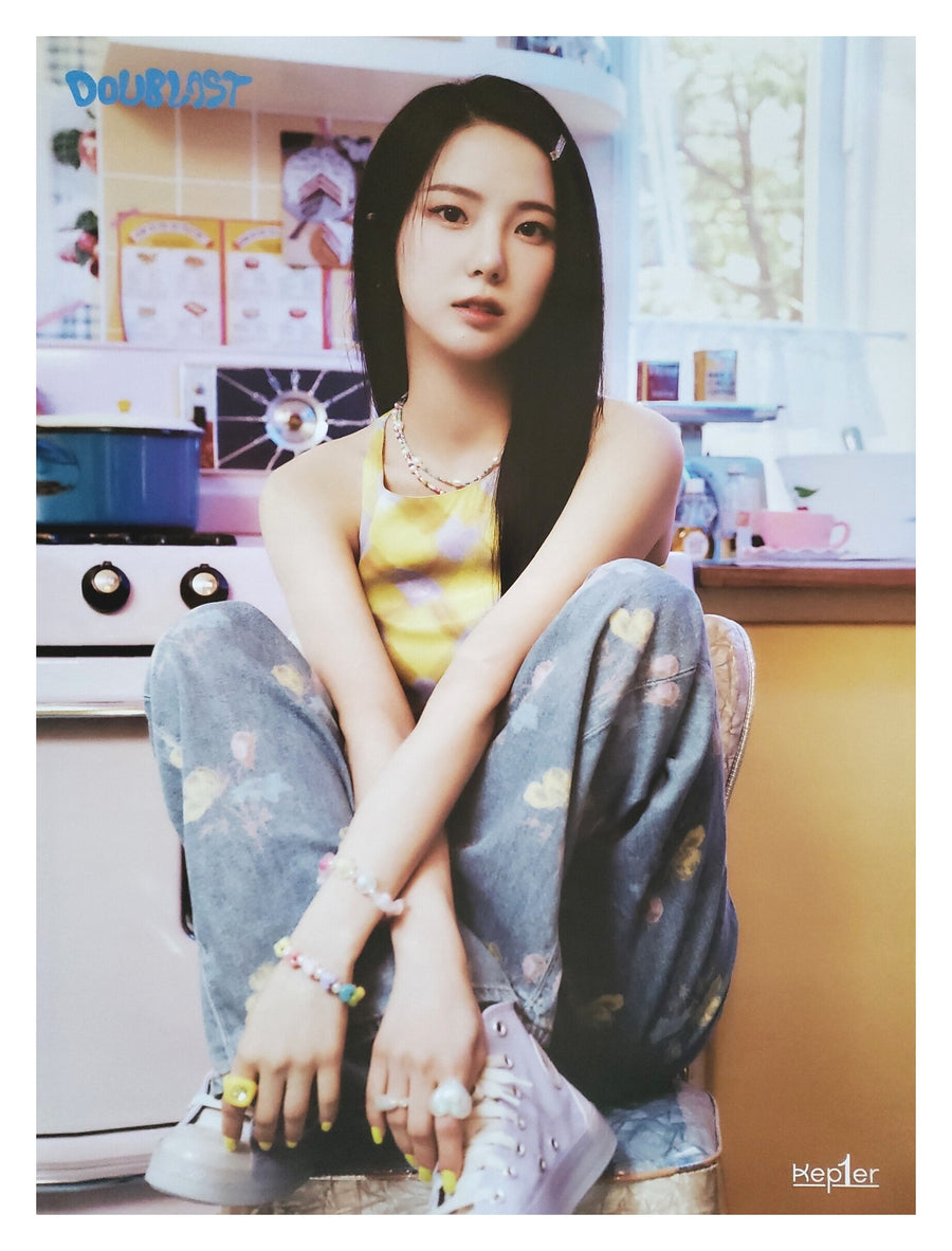 Kep1er 2nd Mini Album Doublast Official Poster - Photo Concept Yujin