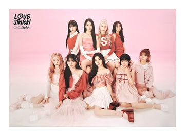 Kep1er 4th Mini Album LOVESTRUCK! Official Poster - Photo Concept First Blush