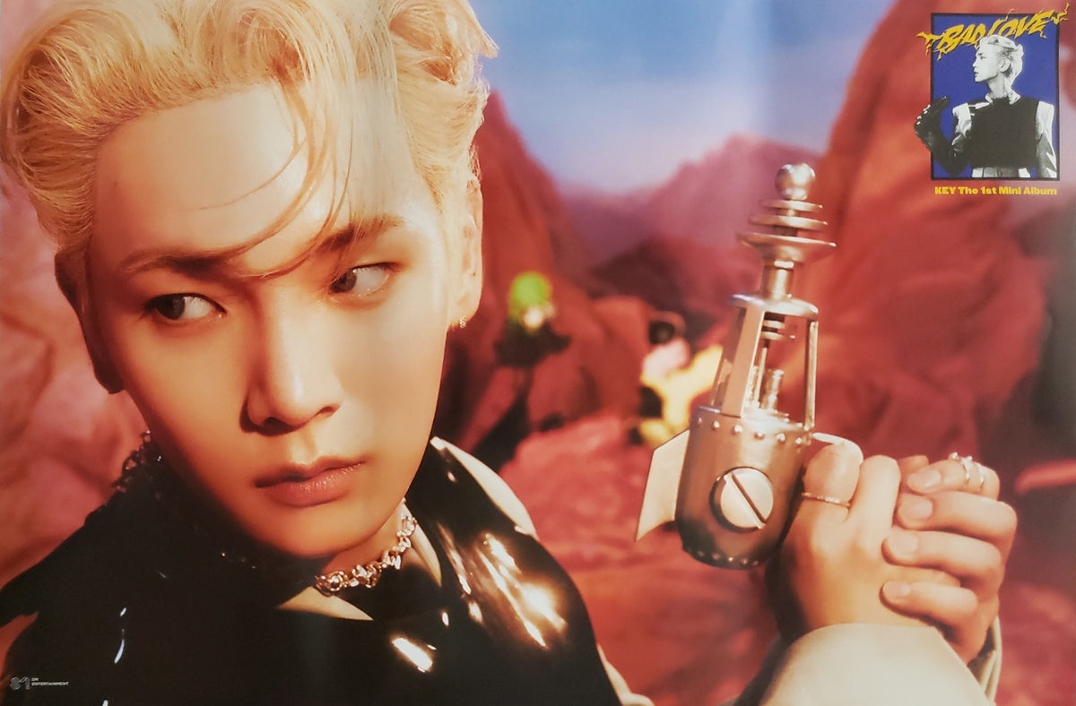 Key 1st Mini Album Bad Love (Box Set Version) Official Poster 
