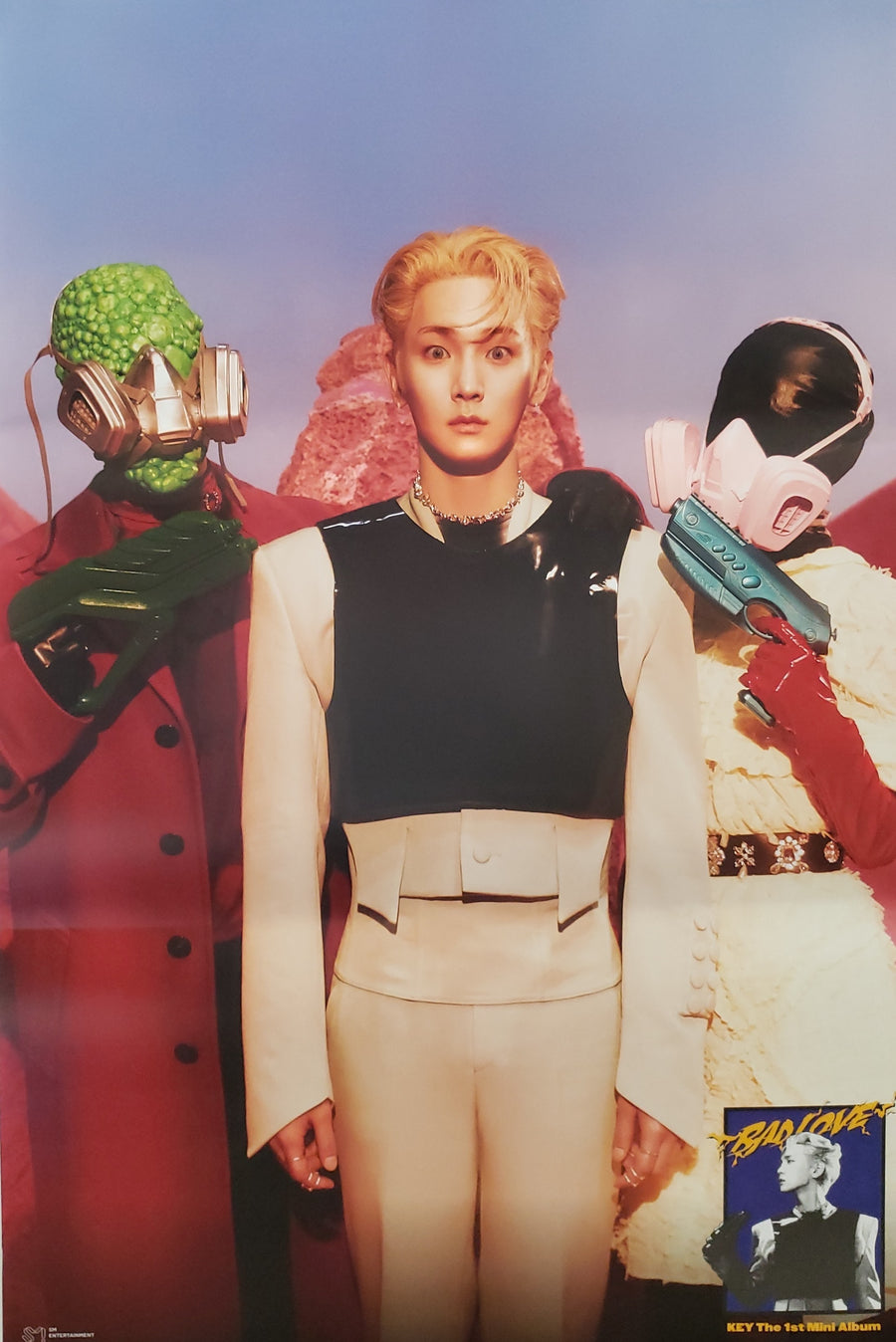 Key 1st Mini Album Bad Love (Box Set Version) Official Poster - Photo Concept 1