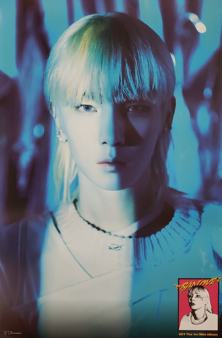 Key 1st Mini Album Bad Love (Tape Version) Official Poster - Photo Concept 1