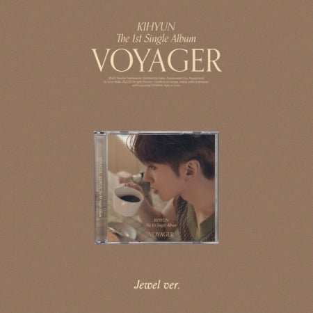 Kihyun 1st Single Album - Voyager (Jewel Case Ver.)