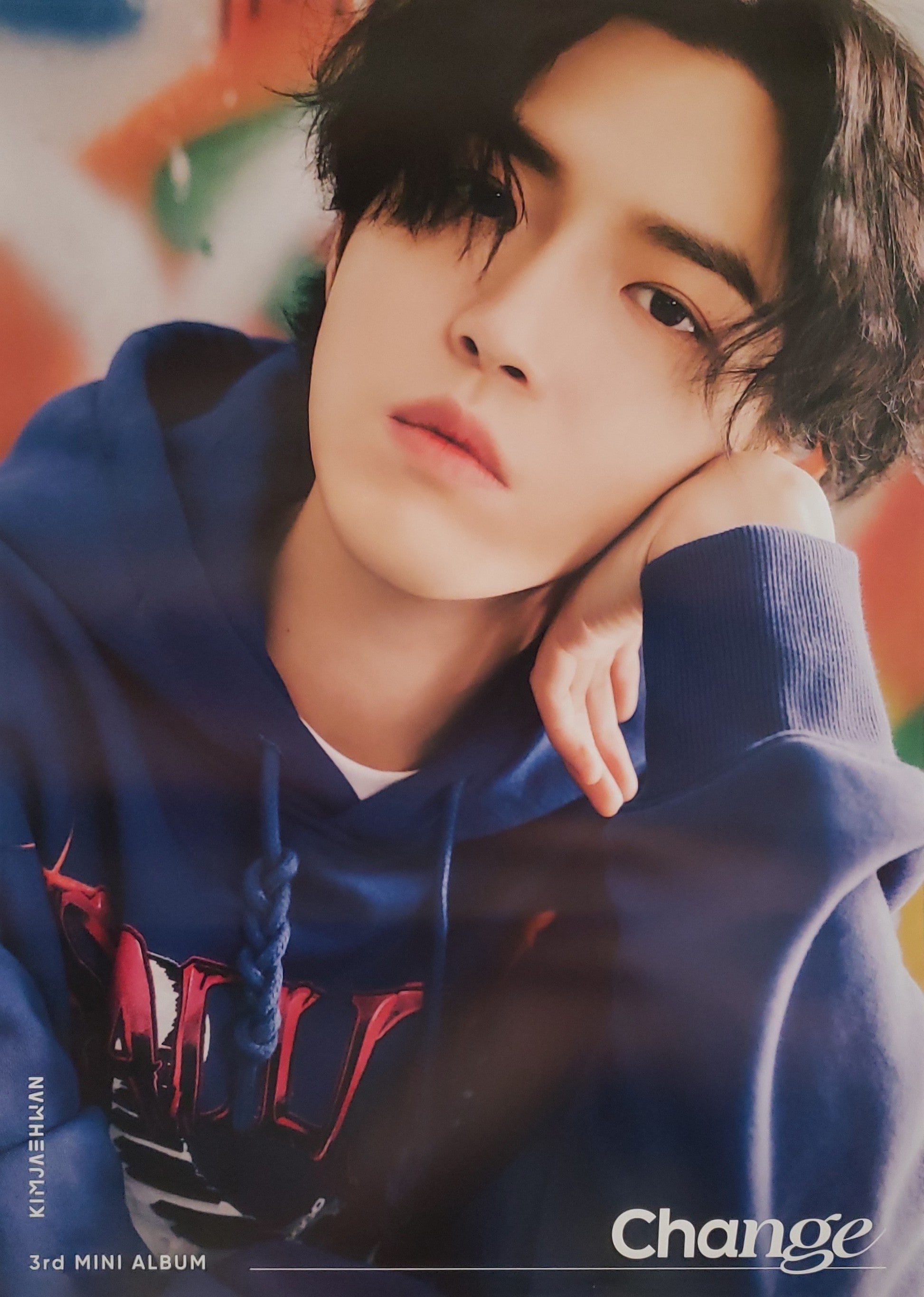 Kim Jae Hwan 3rd Mini Album Change Official Poster - Change-ED Version