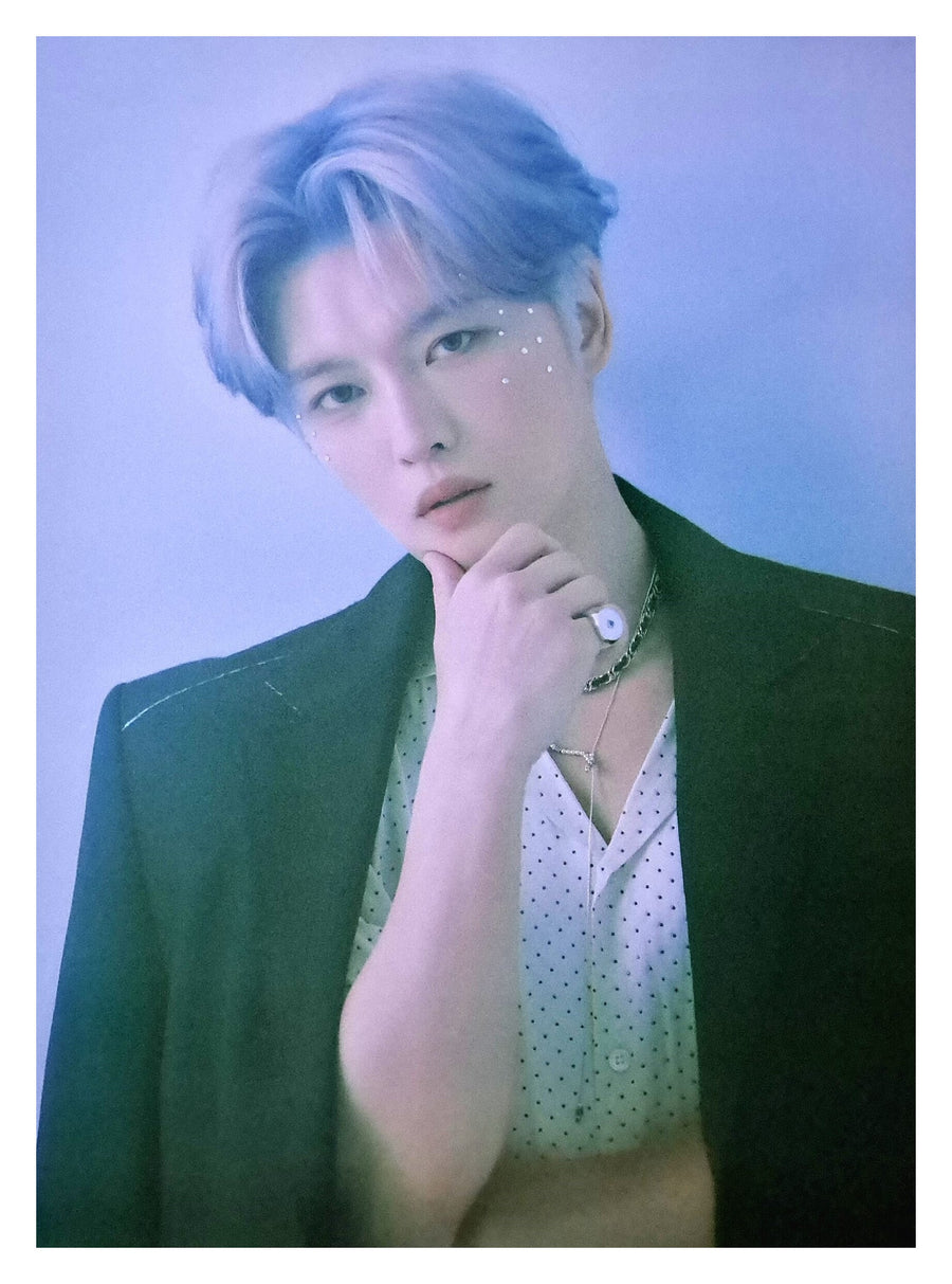 Kim Jae Joong 3rd Album Born Gene Official Poster - Photo Concept Purple Gene