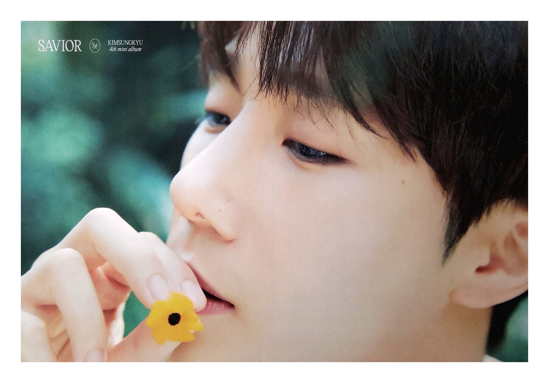 Kim Sung Kyu 4th Mini Album Savior Official Poster - Photo Concept 1