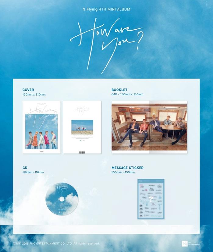 N.Flying 4th Mini Album - How Are You?