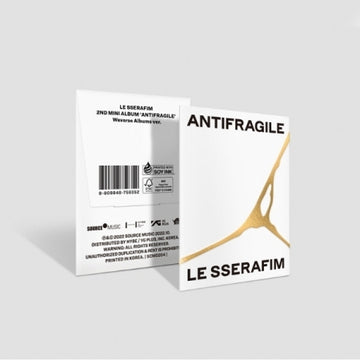 Le Sserafim 2nd Mini Album - Antifragile (Weverse Album Ver.)